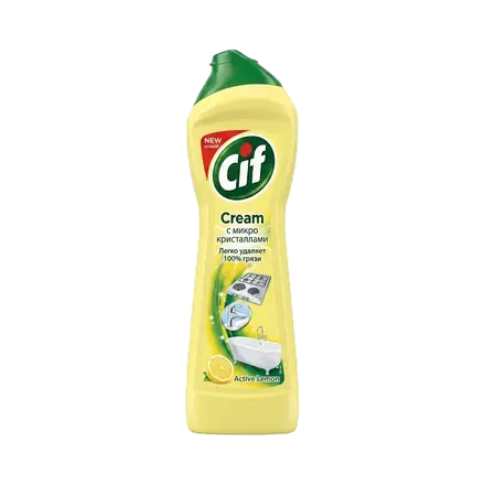 Чистящий крем Cif Cream Active Lemon