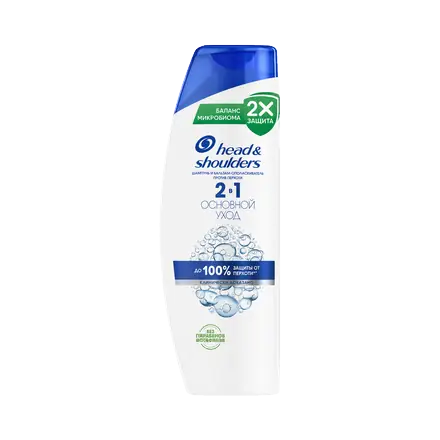 Шампунь и бальзам Head & Shoulders 2 в 1 Основной уход против перхоти, 360 мл